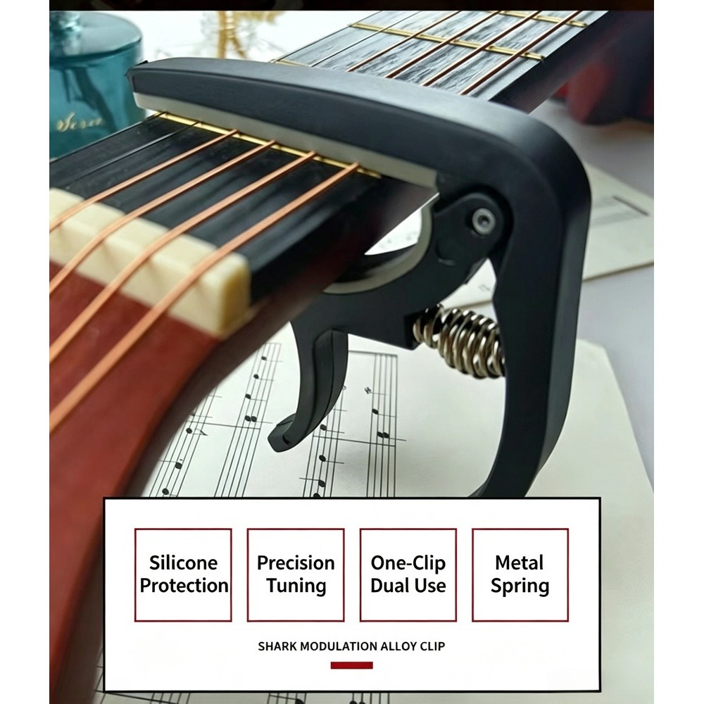 Musical Instruments Easy - Capo de Guitarra 2 em 1