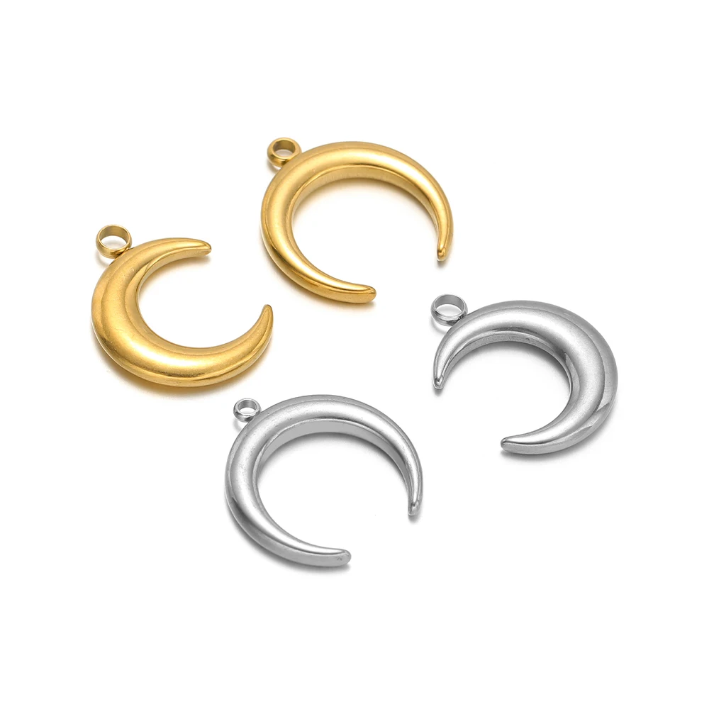 Musical Instrument Jewelry - 5 pçs de aço inoxidável lua