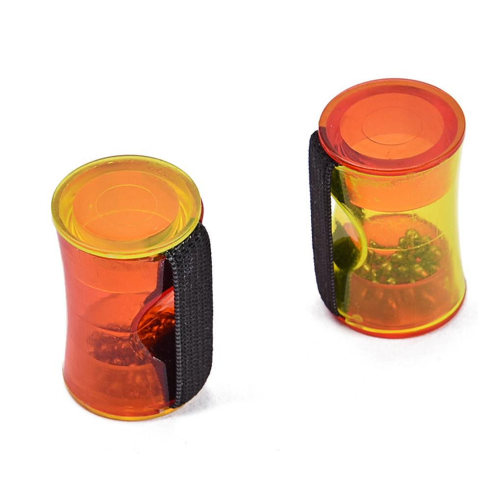 Cajon Musical Instrument - Shaker Musical de Dedo com Areia