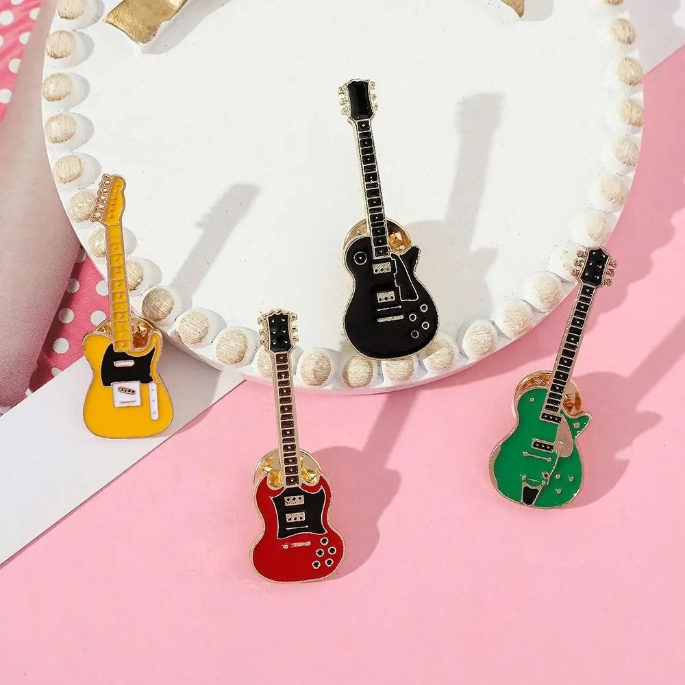 1/2/4 Peças Broche de Metal Es - Musical Instrument Jewelry avaliação e preço