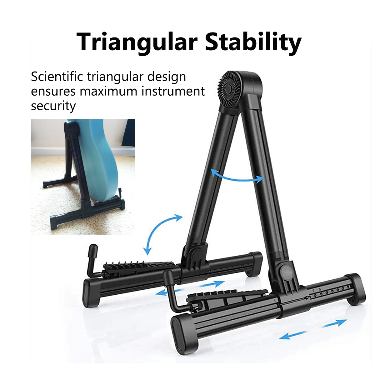 Suporte de Guitarra Dobrável M - Musical Instruments Easy avaliação e preço