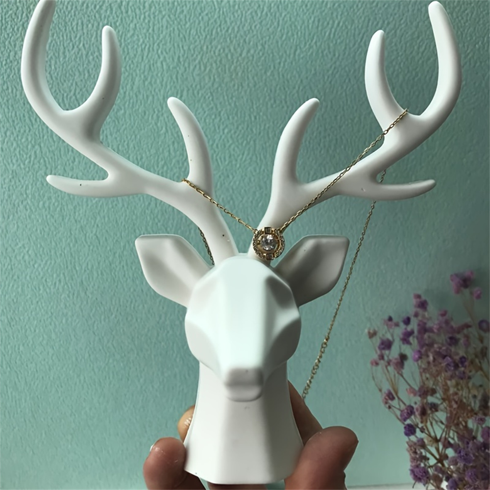 3d chifre de veado jóias colar - Musical Instrument Jewelry avaliação e preço