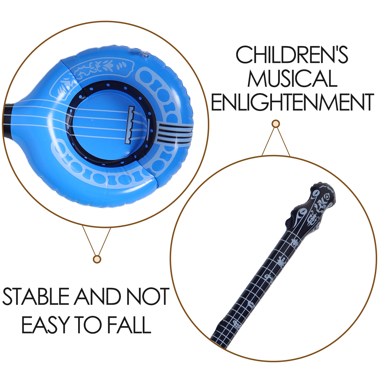 2 Peças de Instrumentos Infláv - Musical Instrument That You Blow Into avaliação e preço