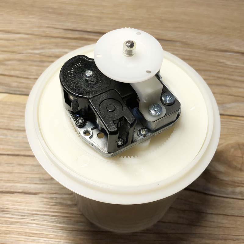 DIY Music Box Mecanismo com Pl - Cajon Musical Instrument avaliação e preço