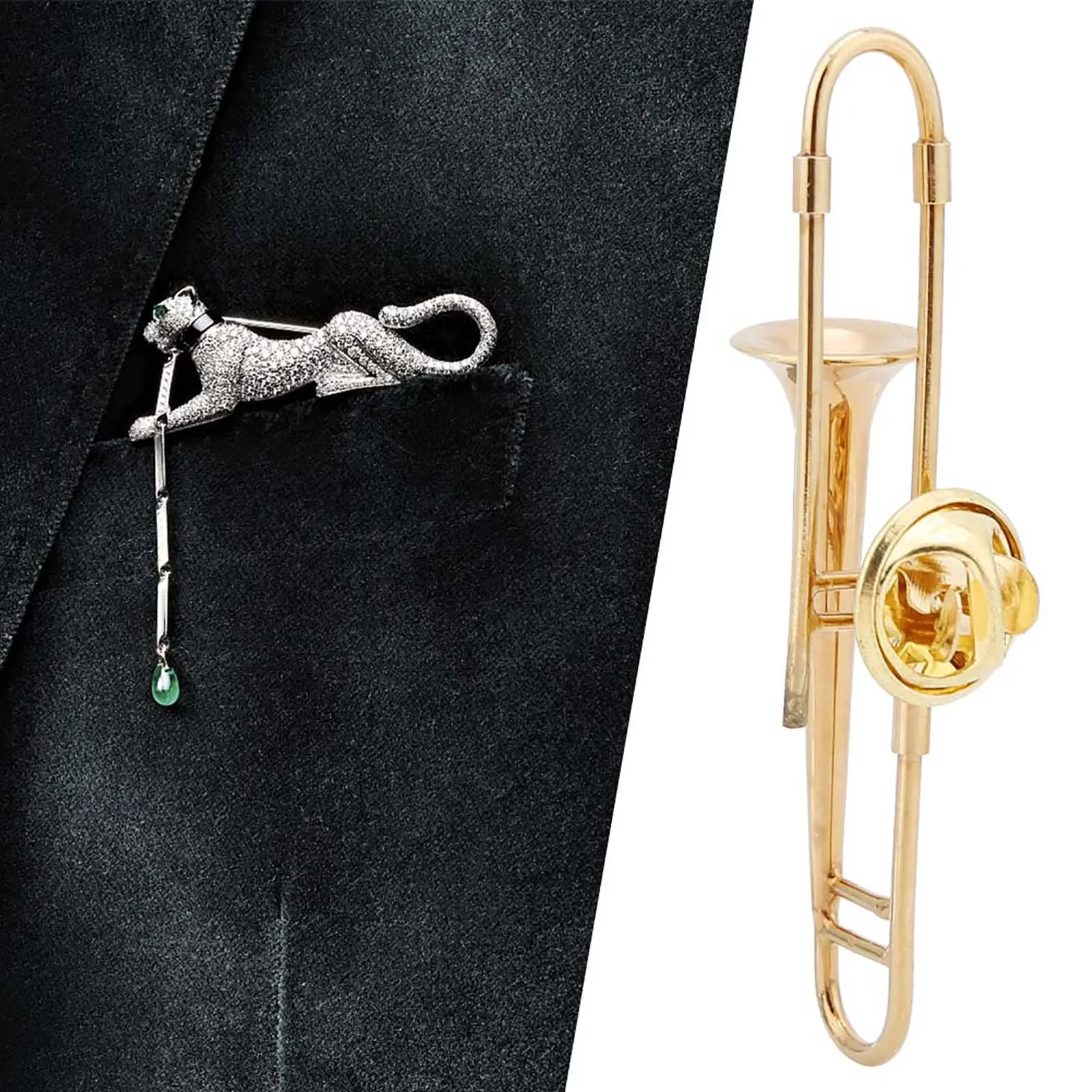 Pin de lapela esmalte duro par - Musical Instrument Jewelry avaliação e preço